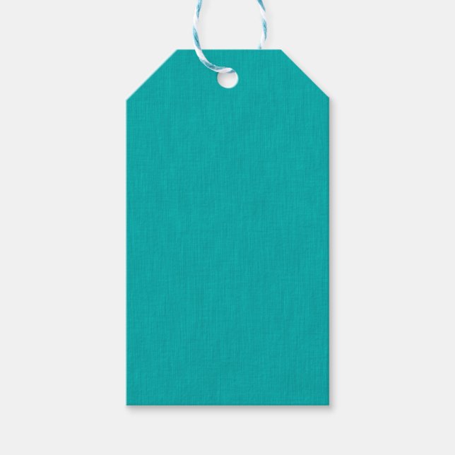 Etiqueta Para Presente Calm & simple visual teal textured background  (Frente)
