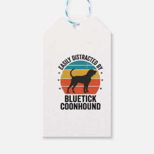 Etiqueta Para Presente Camisa Bluetick Coonhound Vintage Amante de Cães D