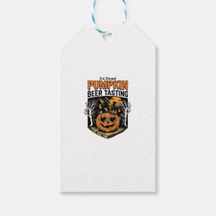 Etiqueta Para Presente Camisa de Evento de Halloween Vintage de Prova de