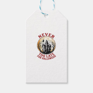 Etiqueta Para Presente Camisa de Gravura Antiga de Casa Assombrada de Hal