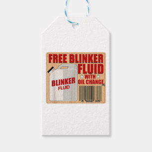 Etiqueta Para Presente Camisa de presente Fluid Idiot Gag para Cegas de C