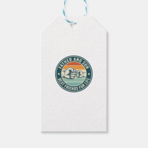 Etiqueta Para Presente Camisa de Punho Cerrado Vintage de Pai e Filho Mel