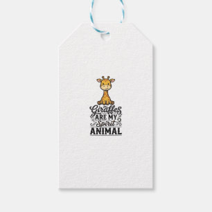 Etiqueta Para Presente Camisa Desenho Gravura Vintage Animal Espírito Gir