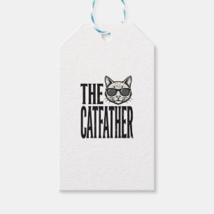 Etiqueta Para Presente Camisa Gráfica Citação Gato Vintage Funny Catfathe