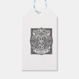 Etiqueta Para Presente Camisa Jesus Desembaralha Limpa Casa Gráfico Crist