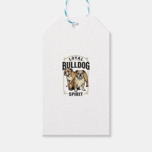 Etiqueta Para Presente Camisa Vintage Bulldog Camiseta de Gravura de Bull