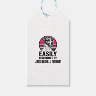 Etiqueta Para Presente Camisa Vintage Jack Russell Terrier Facilmente Dis
