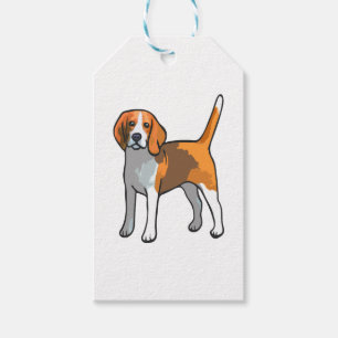 Etiqueta Para Presente Camiseta Cão Beagle