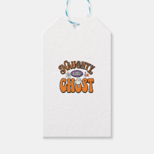 Etiqueta Para Presente Camiseta Vintage de Halloween de Fantasminha Trave