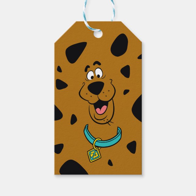 Etiqueta Para Presente Camuflagem Scooby-Doo (Frente)