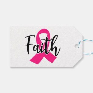 Etiqueta Para Presente Cancer de Sobrevivência da Mama do Guerreiro de F