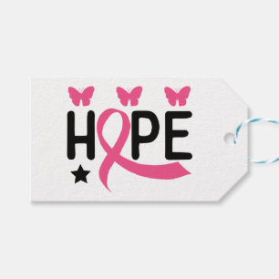 Etiqueta Para Presente Cancer de Sobrevivência da Mama do Guerreiro de F