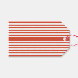 Etiqueta Para Presente Candy Cane Chorus-Stripe-Horizontal