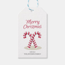 Etiqueta Para Presente Carcaças de Natal Feliz Tag de presente de Natal