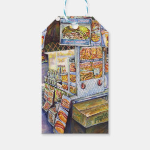 Etiqueta Para Presente Carga de trabalho artística extraordinária