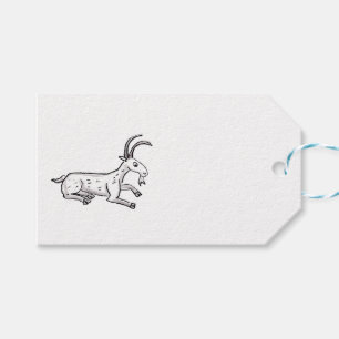 Etiqueta Para Presente Carneiro medieval e tarado