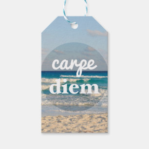 Etiqueta Para Presente Carpe Diem Gift Tag