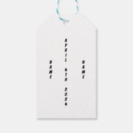 Etiqueta Para Presente Carro Clássico Baby Boy