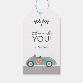 Etiqueta Para Presente Carro Race 2 Rápido 2 Curioso Aniversário Obrigado