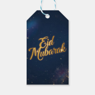 Etiqueta Para Presente Cartão de Boas Festas Eid Mubarak