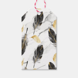 Etiqueta Para Presente "Cartão de Presente de Desejo Feathered"