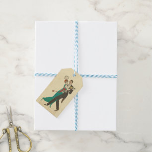 Etiqueta Para Presente Carte Postale Gift