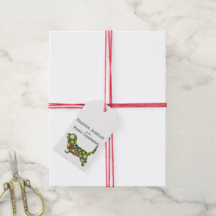 Etiqueta Para Presente Cartões de joias personalizados matte para seu Pun