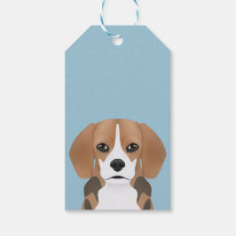 Etiqueta Para Presente Cartoon Beagle