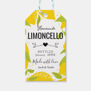 Etiqueta Para Presente casal personalizado limoncello casamento favorito