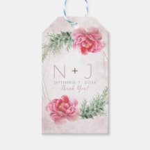 Casamento Aquarela Flora Rosa Cor-de-rosa