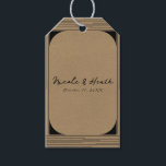 Etiqueta Para Presente Casamento das Linhas Modernas Mínimas da Black Kra<br><div class="desc">Personalizar com qualquer texto.</div>