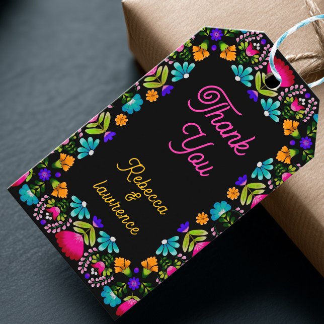 Etiqueta Para Presente Casamento de fiesta legante (Criador carregado)