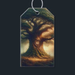 Etiqueta Para Presente Casamento de Floresta Rústica Encantada Encantada<br><div class="desc">Etiquetas de presentes</div>