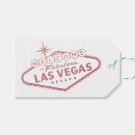 Etiqueta Para Presente Casamento De Las Vegas Obrigado Rosa Dourado Favor