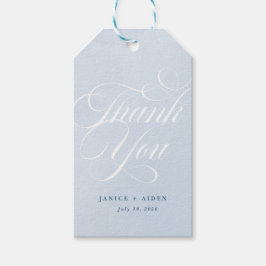 Etiqueta Para Presente Casamento de Paisagem de Encantamento de Aquarelas