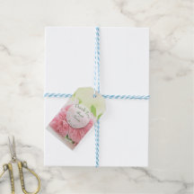 Casamento de Rosa de Verão Rosa Elegante Obrigado