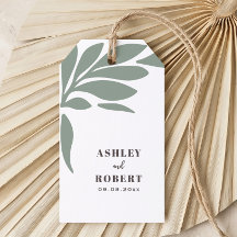 Casamento Floral Abstrato Tropical em Sage e Blush