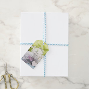 Etiqueta Para Presente Casamento Floral Lilac Romântico Primavera Fllower
