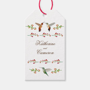 Etiqueta Para Presente Casamento Hummingbird