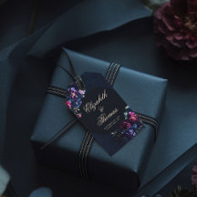 Casamento Negro Romântico Floral Gótico Preto