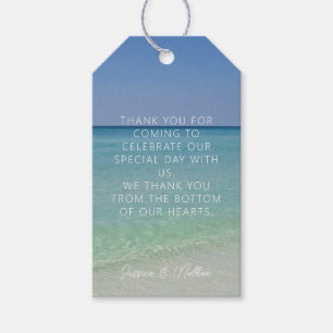 Etiqueta Para Presente Casamento Personalizado Belo Horizonte de Praia