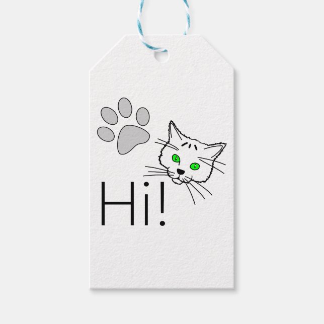 Etiqueta Para Presente Cat.. (Frente)