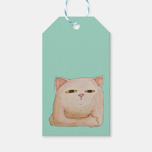 Etiqueta Para Presente Cat Control (Frente)