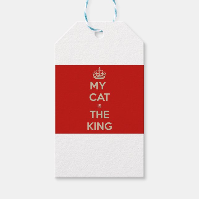 Etiqueta Para Presente Cat Qoute (Frente)