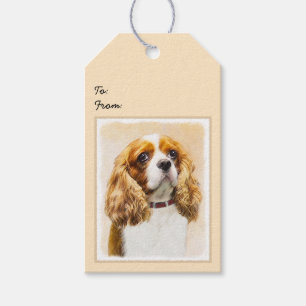 Etiqueta Para Presente Cavalier King Charles Spaniel Original