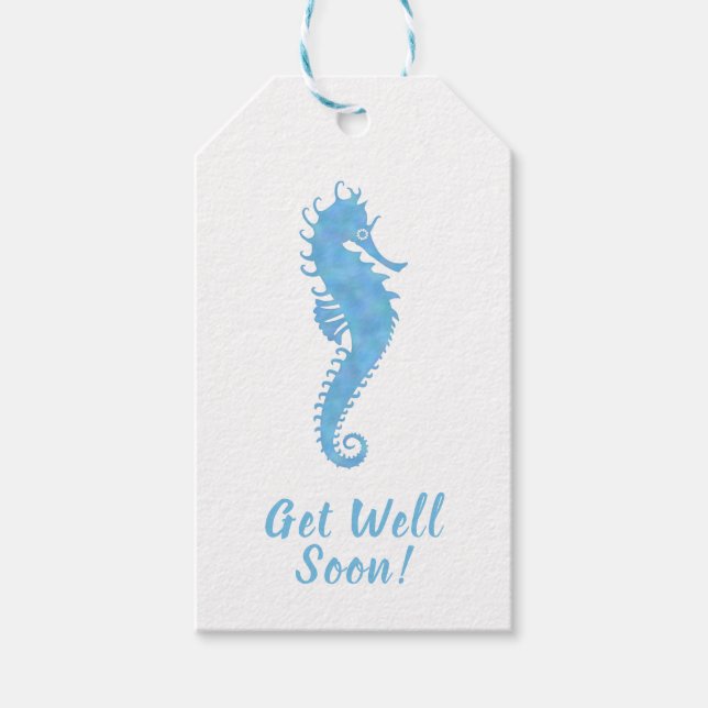 Etiqueta Para Presente Cavalo-da-praia Vai Bem Logo (Frente)