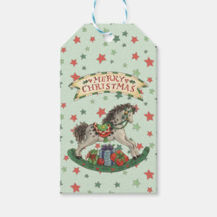 Etiqueta Para Presente Cavalo de balanço