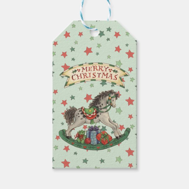 Etiqueta Para Presente Cavalo de Rocco (Frente)