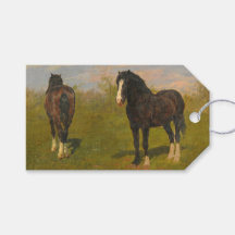 Cavalos Pastando (por Rosa Bonheur)