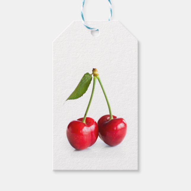 Etiqueta Para Presente Cereja doce (Frente)